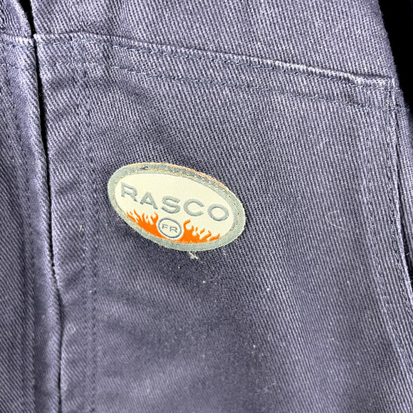 Rasco FR Fire Flame Resistant Hooded Jacket CAT 4 Duck Canvas Quilted Medium - Picture 6 of 14